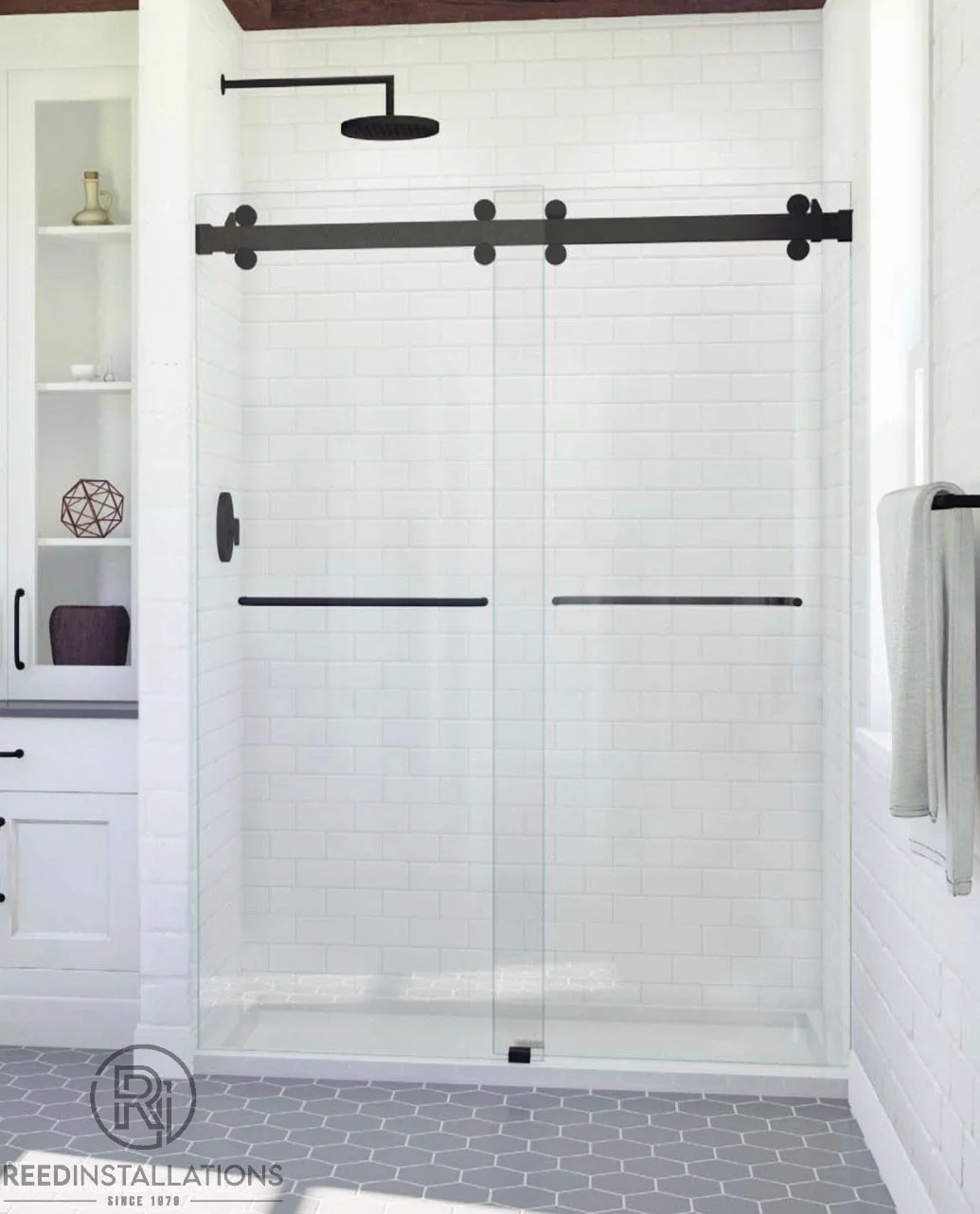 Reed Installations Bespoke Glass, Mirror, and Shower Door Solutions 