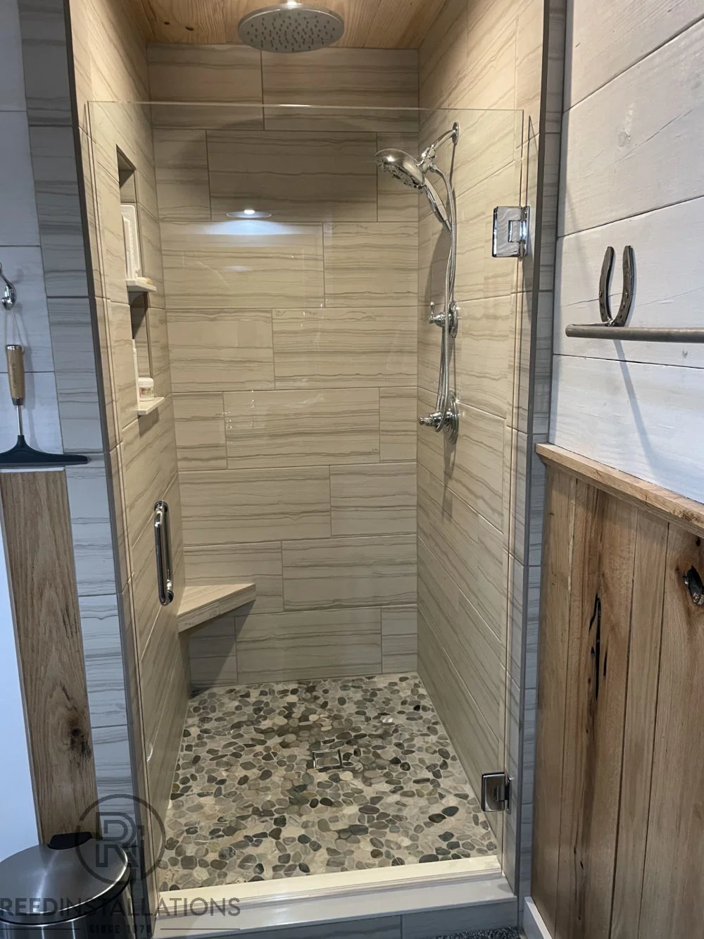 Reed Installations Bespoke Glass, Mirror, and Shower Door Solutions 