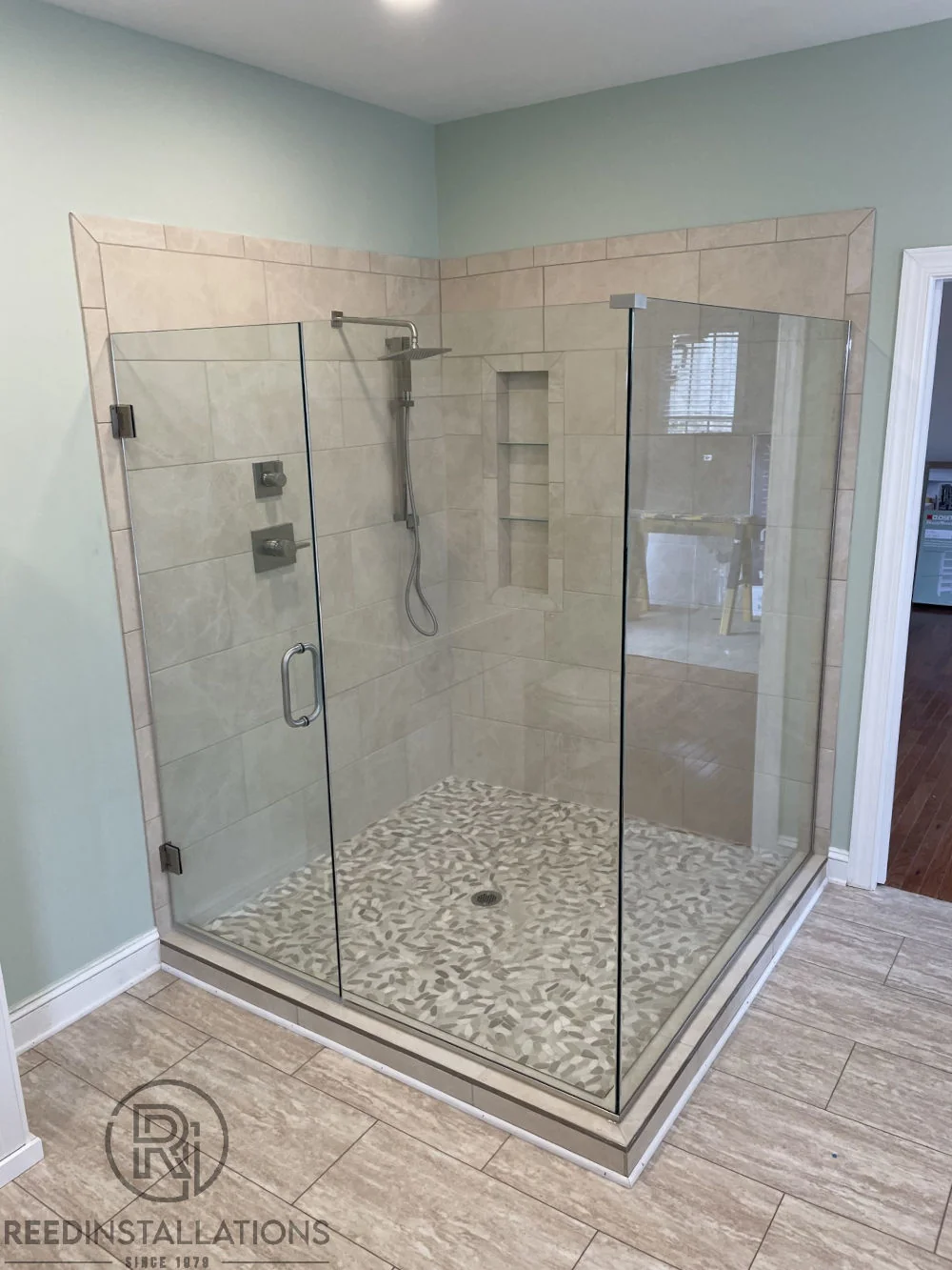 Reed Installations Bespoke Glass, Mirror, and Shower Door Solutions 