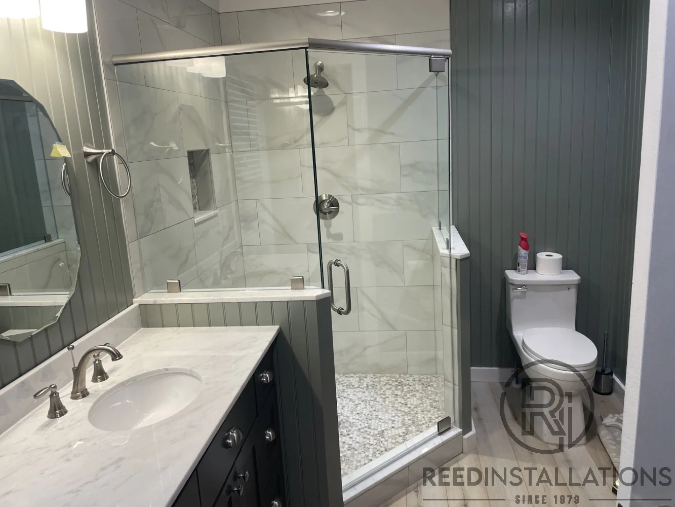 Reed Installations Bespoke Glass, Mirror, and Shower Door Solutions 