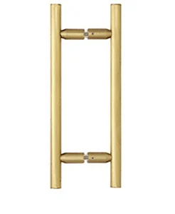 Oil Rubbed Bronze 8 inch ladder style tubular back to back handle<